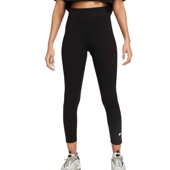 Nike NWT Sportswear Classic Women's High-Waisted 7/8 Leggings I Size: L - Picture 1 of 9